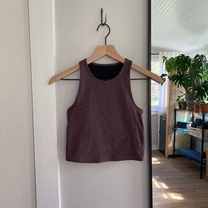 Vuori Elevation Plyo Tank - Plum Heather